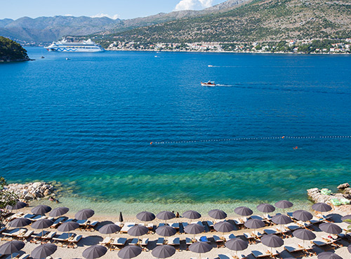 La plage Cava - Dubrovnik