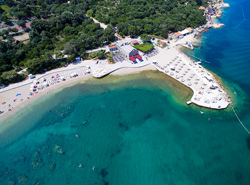 La plage Copacabana - Dubrovnik