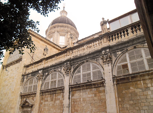 La cathédrale de Dubrovnik