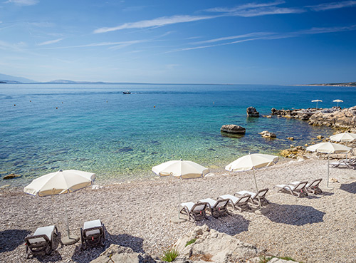 Spiaggia Ježevac - Isola di Krk