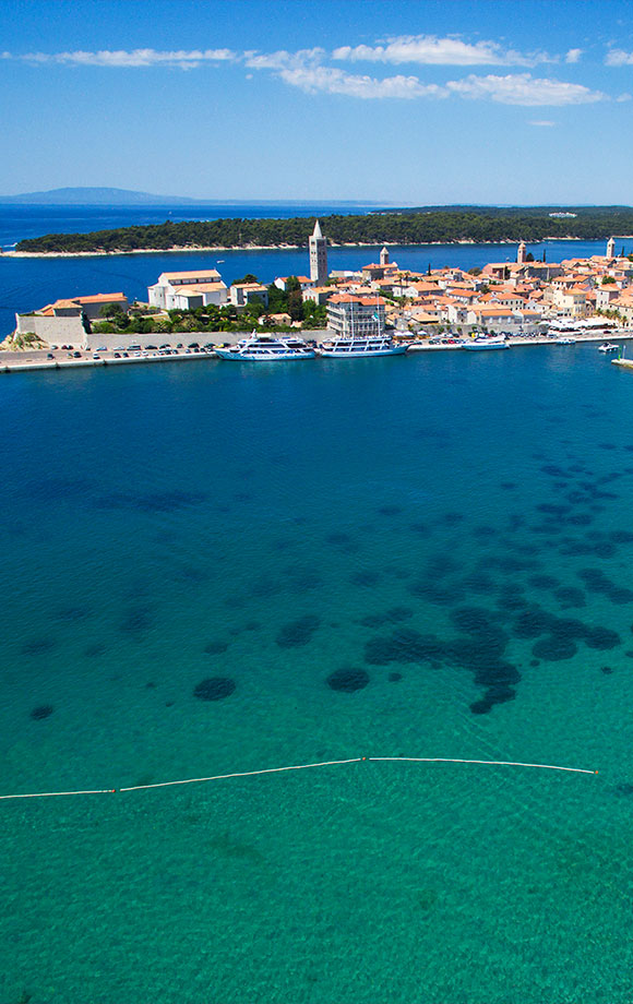 Plages Lîle De Rab Croatie Valamar