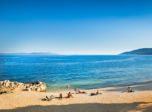 Rabac’s beaches and paths