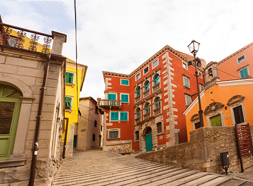 Francovich and Battiala Lazzarini Palaces - Rabac