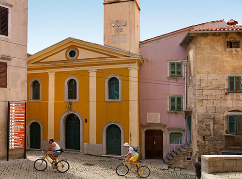 Teatrino, the small theatre in Labin