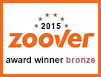 Brončana nagrada Zoover Award u 2015.
