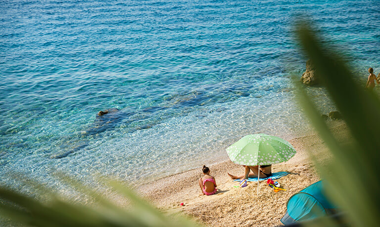 Beach & Pool - Miramar Hotel - Rabac, Croatia