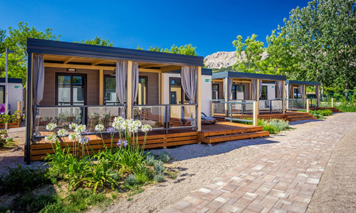 Baška Beach Camping Homes